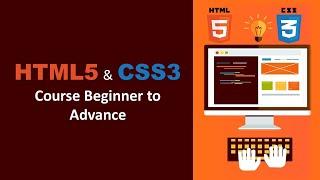 Introduction to HTML5 and CSS3 | Course Introduction