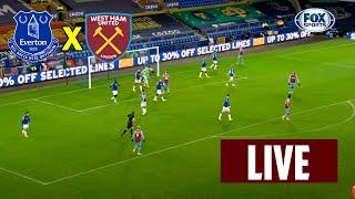 EVERTON X WEST HAM LIVE - ENGLISH CHAMPIONSHIPS - PREMIER LEAGUE 21/22