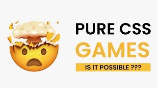 10 Pure CSS Games | No Javascript Games