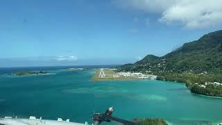 Seychelles rwy 13 visual approach. Ethiopian Airlines B737-800