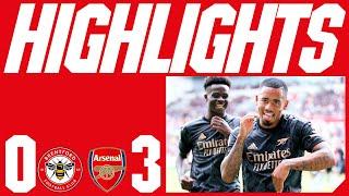 Brentford 0-3 Arsenal | All Goals & Extended Highlights | Premier League 2022/23