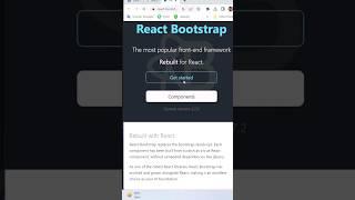 setup Bootstrap in React #bootstrap #react #bangla #tutorial