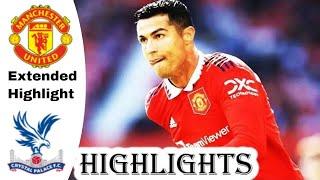 Highlights Manchester United v Crystal Palace English Premier League PES2021