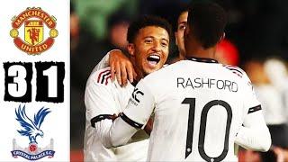 Manchester United vs Crystal Palace 3-1 - Extended Highlights & All Goals 2022 HD