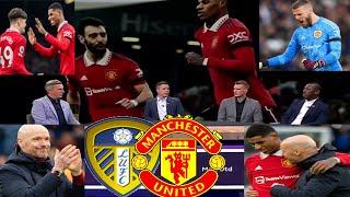 Manchester United VS Leeds United 2-0 - post match analysis -  Marcus Rashford on Fire  - 2023HD