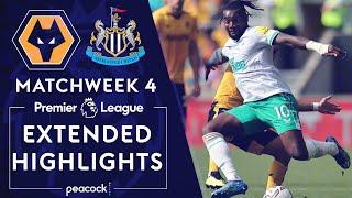 Wolves v. Newcastle United | PREMIER LEAGUE HIGHLIGHTS | 8/28/2022 | NBC Sports