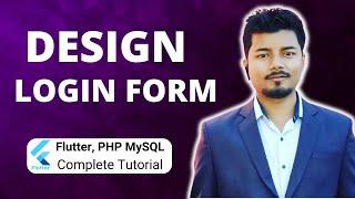 How To Design The Admin Login Form Using Bootstrap  (Part 2) | Flutter, PHP, Mysql Tutorial Series