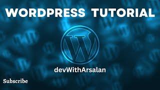 TUTORIAL 4 - PAGES IN WORDPRESS|WORDPRESS COURSE | LEARN WORDPRESS FOR FREE #wordpress #youtube