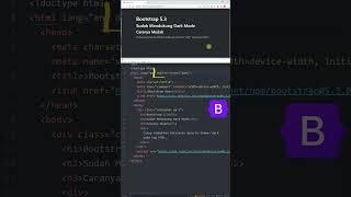 Bootstrap Dark Mode