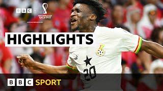 Highlights: Ghana claim dramatic victory over South Korea | BBC Sport