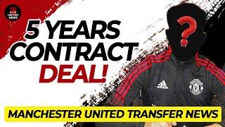 DONE DEAL❗ Man United Finnaly Deal ‘huge talent’ 5 Years Contract - Manchester United Transfer News