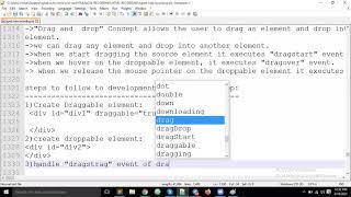 HTML Drag and Drop | Learn HTML part 79 | HTML Tutorial For Beginners | Web Using HTML