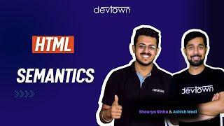 #12. HTML Semantics in 10 mins