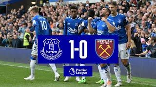 EVERTON 1-0 WEST HAM | Premier League highlights