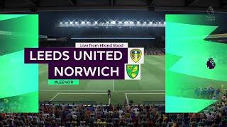 ⚽ Leeds United vs Norwich City ⚽ | Premier League (13/03/2022) | Fifa 22