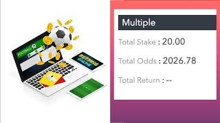 2000+ [2K] ODDS + SPORTYBET BOOKING CODE FOR THIS WEEKEND - FREE BETSLIP | FREE ODDS BY@giopredictor