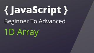 javascript bangla tutorial 29 : one dimensional array | Task 8