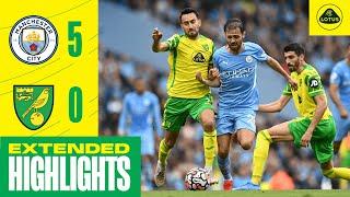 EXTENDED HIGHLIGHTS | Manchester City 5-0 Norwich City