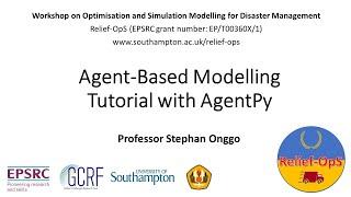 Agent-based simulation tutorial and AgentPy