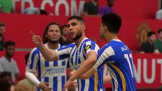 MANCHESTER UNITED VS BRIGHTON - PREMIER LEAGUE - FIFA 22 GAMEPLAY