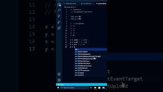 Assignment Operators in JavaScript ||How To Use Assignment Operators In JavaScript ||#shorts #Coding