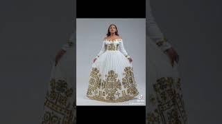 #ethiopian habesha dress #habeshan traditional dress#habesha #habesha wedding #ሰርግ#ክርስትና#ባህል #ባህላዊ