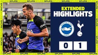 Harry Kane scores AGAIN | EXTENDED HIGHLIGHTS | Brighton 0-1 Spurs