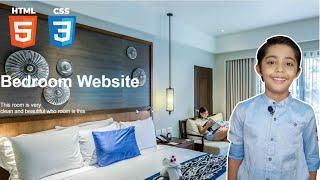 HOW TO BUILD A BEDROOM WEBSITE IN HTML AND CSS FOR BEGINNERS TUTORIAL 2022 | PROGRAMMINGWITHRAYYAN