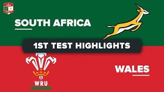 July Internationals | South Africa v Wales - First Test Highlights