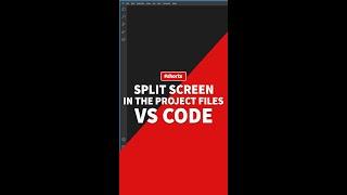 Split Screen Feature in  VSCode | Urdu | Jamshed Khan | Dheep Studio #shorts