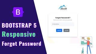 Responsive Forget Password Form Using Bootstrap 5 | Bootstrap 5 Form | Bootstrap 5 Projects In Hindi