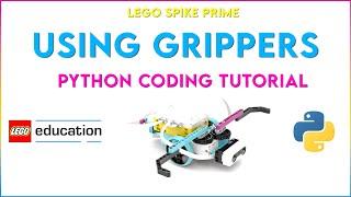 Lego Spike Prime - Activating Grippers Using Python Code Tutorial