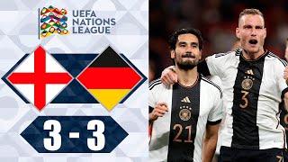 England vs Germany 3-3 Highlights Goals | UEFA Nations League 2022