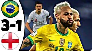 England vs Brazil | football highlights  | extended highlights & All Goals 2022 | HD