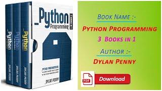 Python Programming 3 Books in 1 | #HkgBooks PDF