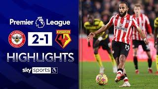 Mbeumo scores 95th minute penalty winner! | Brentford 2-1 Watford | Premier League Highlights