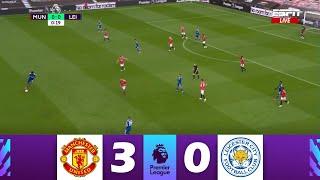 Manchester United vs. Leicester City [3-0] • Premier League 2022/23 • Full Match - Gameplay