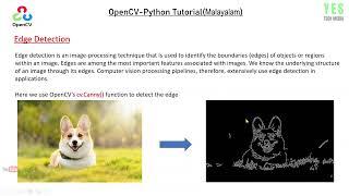 Canny Edge Detection | OpenCV-Python Computer Vision | Malayalam Tutorial | Part-22