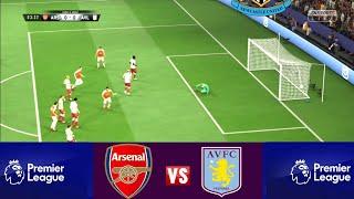 Arsenal vs Aston Villa | English Premier League 2021-22 | Epl Live Match Today | Fifa 19 Gameplay