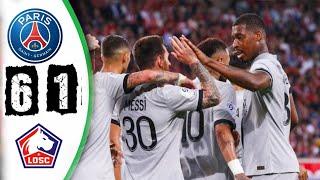 LILLE VS PSG  4-0 - Extеndеd Hіghlіghts & All Gоals 2022 HD