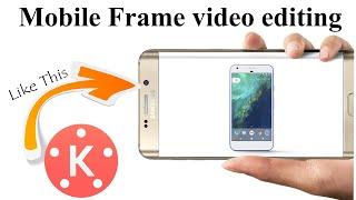 How to add mobile frame in YouTube videos | screen recording video mei apna phone kaise dikhaye