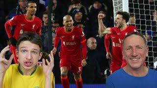 LIVERPOOL 2-0 LEICESTER Reaction Highlights - Premier League 21/22