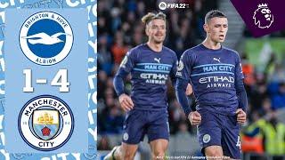 Brighton vs Manchester City 1-4 | All Goals & Highlights | Premier League 2021/22 | Matchday 9