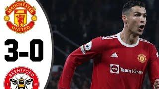 Manchester United Vs Brentford 3-0 All Goals & Extended Highlights Epl 2022HD