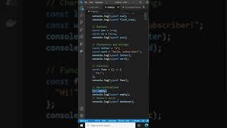 typeof operator - JavaScript Tutorial