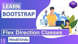 Bootstrap CSS Flex Direction Classes Tutorial in Hindi / Urdu