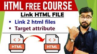 HTML Link Tags | HTML Course for beginners in [Hindi] | by Rahul Chaudhary