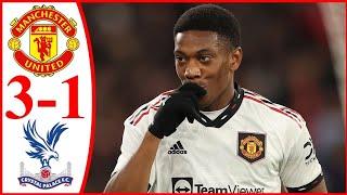 Manchester United vs Crystal Palace 3-1 Highlights All goals HD 2022 Match