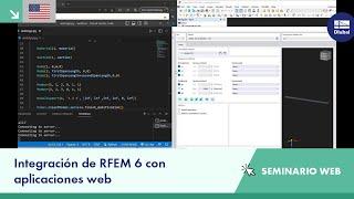 [EN] Integración de RFEM 6 con aplicaciones web utilizando la biblioteca Python de WebService