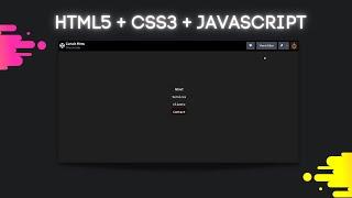 عمل قائمة curtain menu ????html  css  javascript